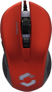 SPEEDLINK Torn Gaming Mouse <SL-680008-BKRD> USB (RTL) 6btn+Roll