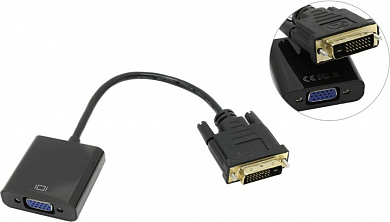 Кабель-адаптер DVI-D 25M--> VGA 15F