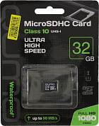 Qumo <QM32GMICSDHC10U1NA> microSDHC 32Gb Class10 UHS-I U1