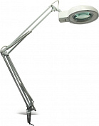 Rexant <31-0021> Лупа с подсветкой на струбцине (127мм, 8x, 22W, белая)
