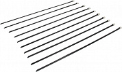 Fortisflex <78729> Стяжка стальная, чёрный, 4.6x300 мм, уп-ка 10 шт