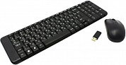 Logitech Wireless Combo MK220  (Кл-ра, FM,USB+Мышь 3кн,Roll,FM,USB) <920-003169>