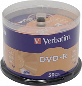 DVD-R Disc Verbatim   4.7Gb  16x  <уп. 50 шт> на шпинделе <43548>