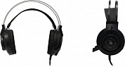 Наушники с микрофоном Bloody J437 Black (7.1, шнур 1.8м, USB, с регулятором громкости)