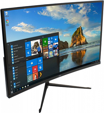 23.6"    ЖК монитор HIPER Gaming GH2404BS (Curved LCD, 1920x1080, HDMI, DP)