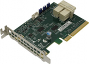 Supermicro <AOC-SLG3-2E4R> PCI-Ex8, 2-port NVMe