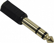 ExeGate <EX-AA-3F6M> Переходник Jack6.3-M --> Jack3.5-F <EX284949RUS>
