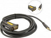 UGREEN <20223> Кабель-адаптер USB2.0 AM -> COM9M 3м