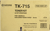 Тонер-картридж Kyocera TK-715 Black для KM-3050/4050/5050