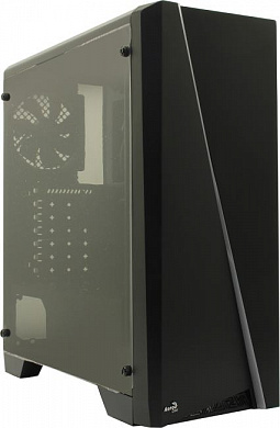 Miditower Aerocool <Cylon> ATX  без БП, с окном