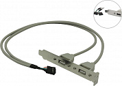 Orient <C086> Планка портов в корпус 2xUSB2.0