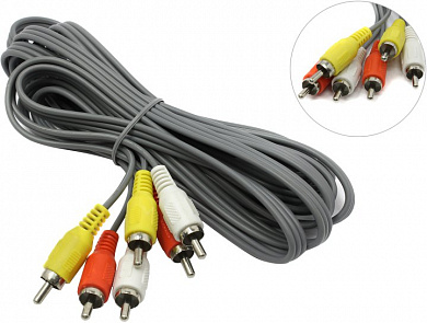 Smartbuy <KA233> Кабель 3RCA-M --> 3RCA-M 3м