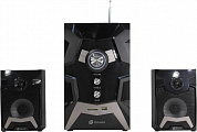 Колонки OKLICK OK-441 Black (2x10W+30W, дерево, Bluetooth, USB, SD, FM, ПДУ)<1086334>