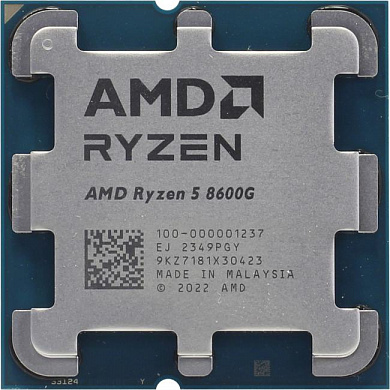 CPU AMD Ryzen 5 8600G     (100-000001237)   4.3 GHz/6core/SVGA RADEON/6+16Mb/65W Socket AM5