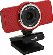 Genius ECam8000 Red (USB2.0, 1920x1080, с микрофоном) <32200001401>