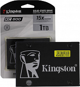 SSD 1 Tb SATA 6Gb/s Kingston KC600 <SKC600/1024G(1TB)> 2.5" 3D TLC