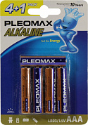 Pleomax <LR03-5BL> (Size AAA, 1.5V, alkaline) <уп. 5 шт>