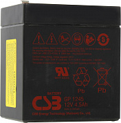 Аккумулятор CSB GP 1245-4.5Ah F2 (12V, 4.5Ah) для UPS