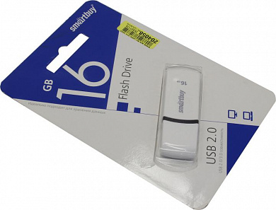 SmartBuy Paean <SB16GBPN-W> USB2.0 Flash Drive 16Gb (RTL)