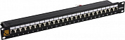 Patch Panel 19" 1U STP 24 port кат 6 Lanmaster <LAN-PPL24S6>