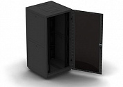 NT BUSINESS 2 MG18-68 B Шкаф 19" напольный 18U 600*800, дверь со стеклом, чёрный (3ч)