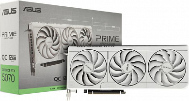 12Gb <PCI-E> GDDR7 ASUS PRIME-RTX5070-O12G-WHITE (RTL) HDMI+3xDP <GeForce RTX5070>