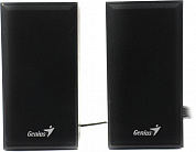 Колонки Genius SP-HF180 <Black> (2x3W, дерево, питание от USB) <31730029401>