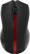 OKLICK Wireless Optical Mouse <615MW> <Black&Red> 1000dpi (RTL)USB 3btn+Roll <412861>