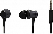 Наушники с микрофоном Xiaomi <ZBW4354TY> Mi In-Ear Headphones Basic Matte Black (шнур 1.25м)