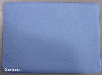 Defender <50709> Тонкий коврик для ноутбука с микрофибровым покрытием, 300x225x1.2мм