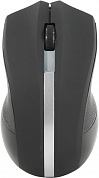 OKLICK Wireless Optical Mouse <615MW> <Black&Silver> 1000dpi (RTL) USB 3btn+Roll <412860>