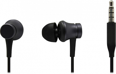 Наушники с микрофоном Xiaomi <ZBW4354TY> Mi In-Ear Headphones Basic Matte Black (шнур 1.25м)