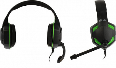 Наушники с микрофоном Ritmix RH-560M Gaming (с регулятором громкости, шнур 1.8м)