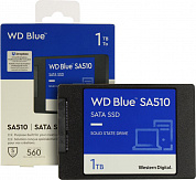 SSD 1 Tb SATA 6Gb/s WD Blue SA510 <WDS100T3B0A> 2.5" TLC