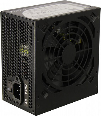 Блок питания Powerman PM-600ATX(-F) Black <6143094> 600W ATX (24+2x4+2x6/8пин)