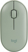 Logitech Pebble M350 Eucalyptus Wireless Mouse  <910-005720> (RTL) USB 3btn+Roll