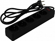 Сетевой фильтр 5bites <SP5B-518> Black <1.8м> ( 5 розеток )