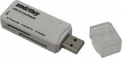 Smartbuy <SBR-749-W> USB2.0 MMC/SDHC/microSD/MS(/Pro/Duo/M2) Card Reader/Writer