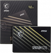 SSD 960 Gb SATA 6Gb/s MSI <SPATIUM S270 SATA 2.5" 960GB> 2.5"