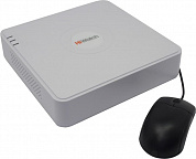 HiWatch <DS-H104G> (4 Video In/5 IP-cam, AHD/CVI/TVI, 125FPS, 1xSATA, LAN, 2xUSB2.0,VGA,HDMI)