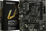 GIGABYTE A520M S2H (RTL) AM4 <AMD A520> PCI-E Dsub+DVI+HDMI GbLAN SATA RAID MicroATX 2DDR4
