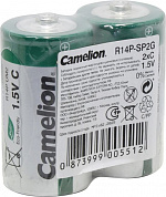 Camelion R14P-SP2G (LR14) Size "C", 1.5V, солевый <уп. 2 шт>