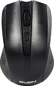 SVEN Wireless Optical Mouse <RX-400W Black> (RTL) USB 4btn+Roll