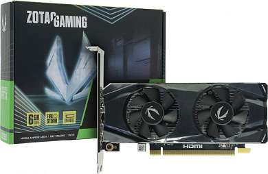 6Gb <PCI-E> GDDR6 ZOTAC GAMING <GeForce RTX3050 LP> (RTL) HDMI+DP <ZT-A30510L-10L>