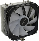 PCCooler (GI-)Paladin 400 ARGB (4пин, 1155/AM4, 28.6дБ, 800-1600 об/мин, Al+тепл.трубки)