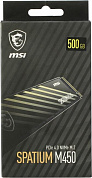 SSD 500 Gb M.2 2280 M MSI <SPATIUM M450 PCIe 4.0 NVMe M.2 500GB V1>