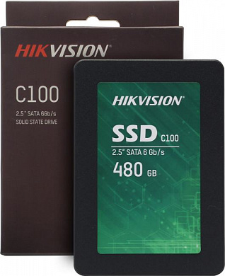 SSD 480 Gb SATA 6Gb/s HIKVISION C100 <HS-SSD-C100-480G> 2.5" 3D TLC