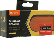 Колонка CANYON <CNE-CBTSP3BO Black Orange> (microSD, Bluetooth, USB, Li-Ion)