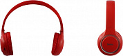 Наушники с микрофоном Hoco <W41 Charm BT Red> (Bluetooth 5.3, microSD, регул.громкости)