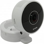 D-Link <DCS-8100LH> HD 180 Degree Wi-Fi Camera (1280x720, f=1.8mm, 802.11n, BT, microSDXC, мик., LED)